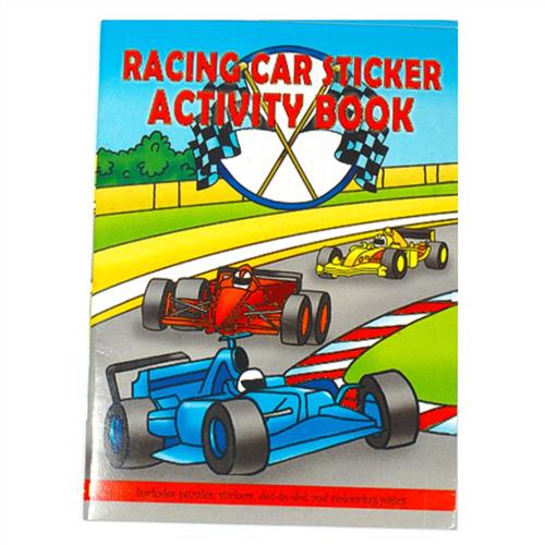 Formula One Racing Car Sticker Activity Book