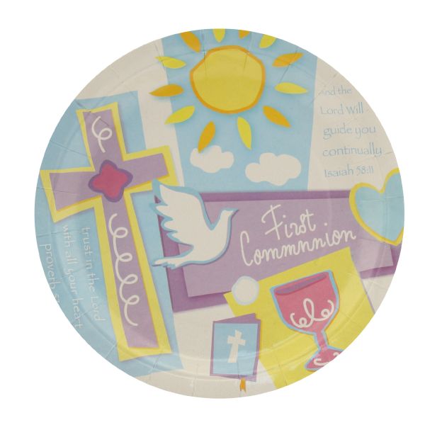 First Holy Communion Party Plates