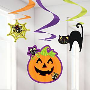 Halloween Swirl Decorations